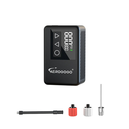 Aerogogo&Shanren GIGA PUMP for Cycling: Your Ultimate Mini Bike Pump with Up to 120PSI